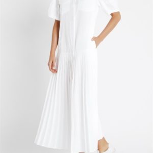 Sass & Bide Forever A Dreamer Maxi Shirt Dress White