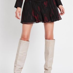 Sass & Bide Light As Air Floral Silk Mini Skirt Print
