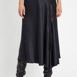 Sass & Bide Caress Midi A-Line Skirt French Navy