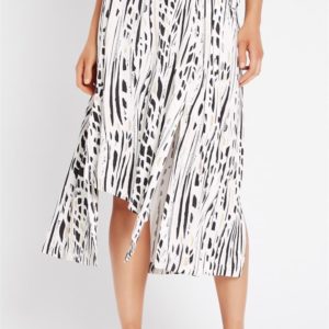 Sass & Bide Airborne Relaxed Fit Midi Skirt Print