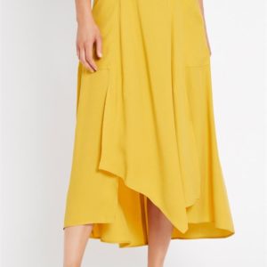 Sass & Bide Picture This Relaxed Fit Maxi Skirt Mustard