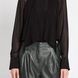 Sass & Bide Day Dreaming Silk Blouse Black