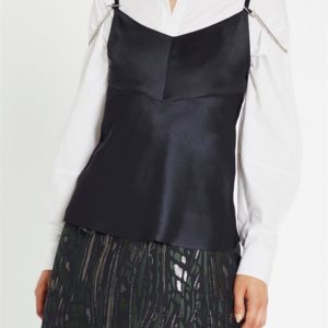 Sass & Bide Caress Top Fitted Cami French Navy