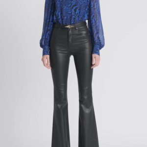Sass & Bide The Goldmine Top Printed Silk Blouse Print