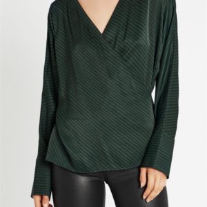 Sass & Bide The Fantasy True Wrap Top Print