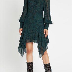 Sass & Bide Orchid Club Printed Mini Dress Print