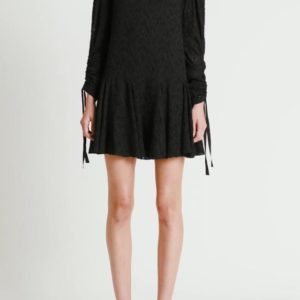 Sass & Bide Story Teller A-Line Mini Dress Black
