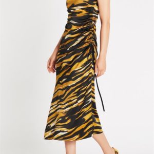 Sass & Bide The Wild One Printed Silk Dress Print