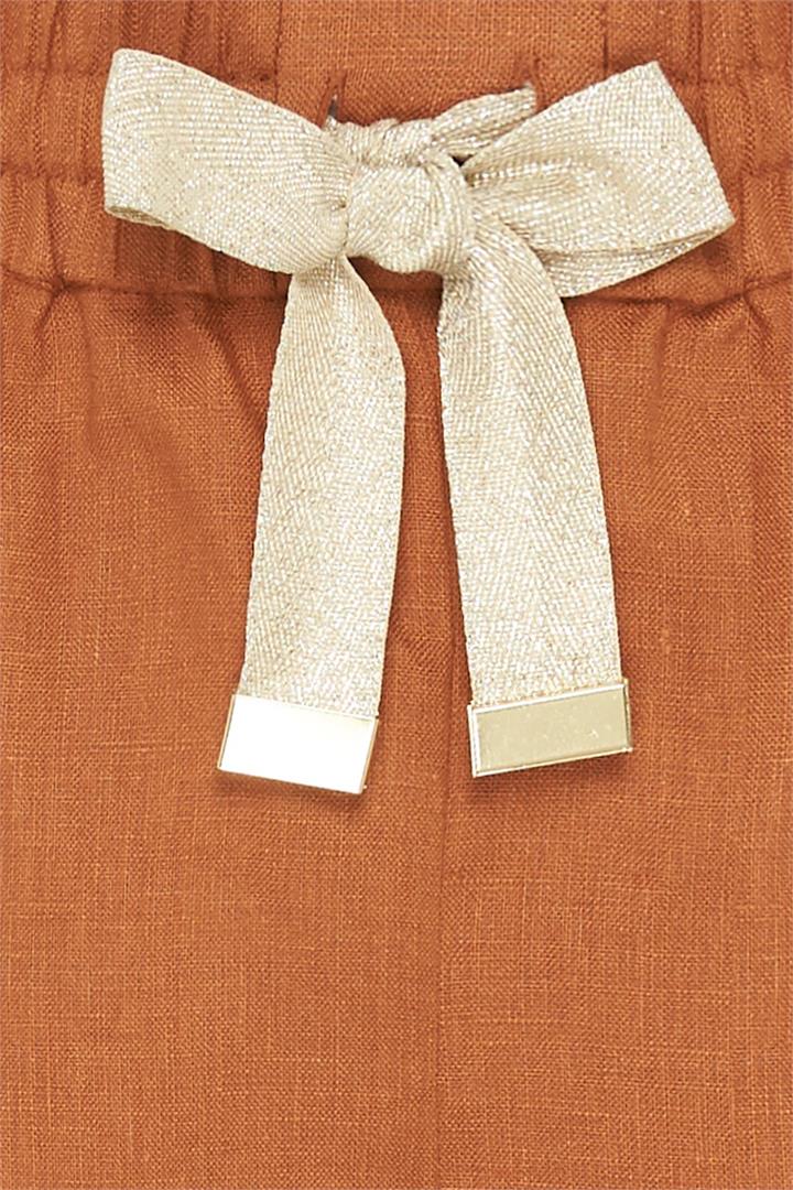 Sass & Bide Slow Motion Shorts Linen Relaxed Short Tobacco