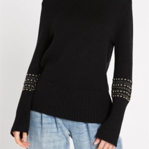 Sass & Bide The Moonstone Relaxed Fit Knit Sweater Black