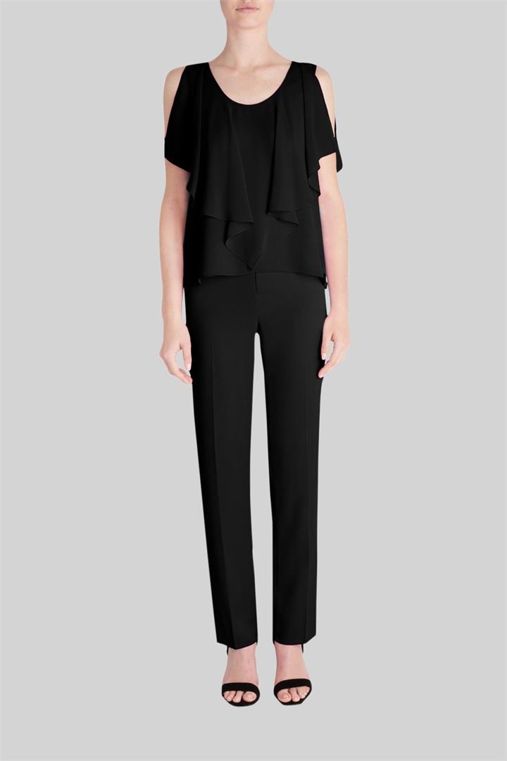 Carla Zampatti Diaphanous Waterfall Top