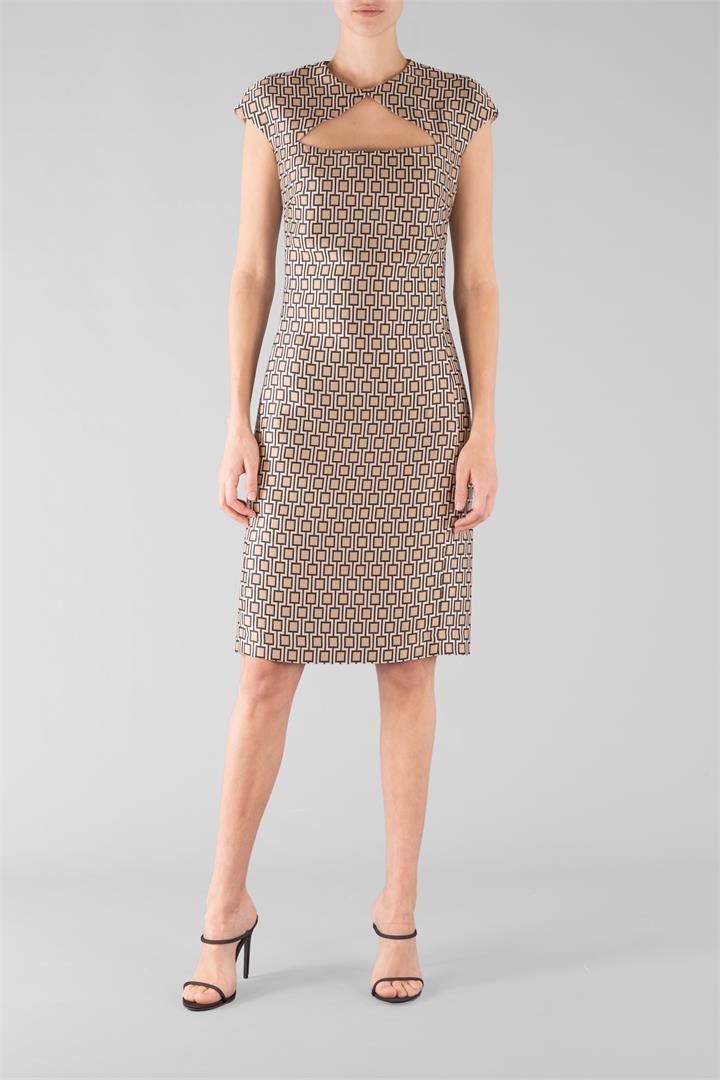 Carla Zampatti The Cocoa-Black Dress