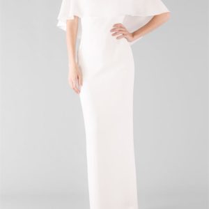 Carla Zampatti Love In Bloom Caped Gown