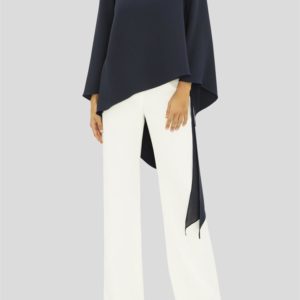 Carla Zampatti The Navy Serenity Top