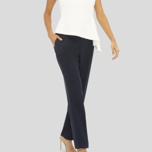 Carla Zampatti The Navy Desire Slim Pant