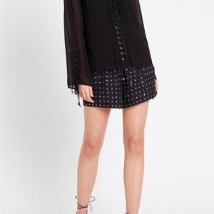 Sass & Bide So Long Baby Top Relaxed Blouse Black