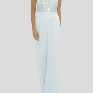 Carla Zampatti The Blue Diamond Lace Jumpsuit