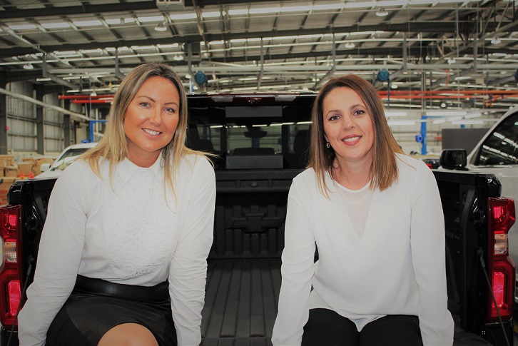 Jodie Lennon and Jo Stogiannis at GMSV Melbourne
