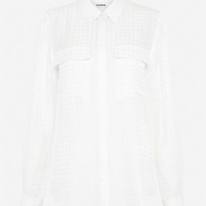Marcs Sofia Silk Jacquard Shirt Faulty Style