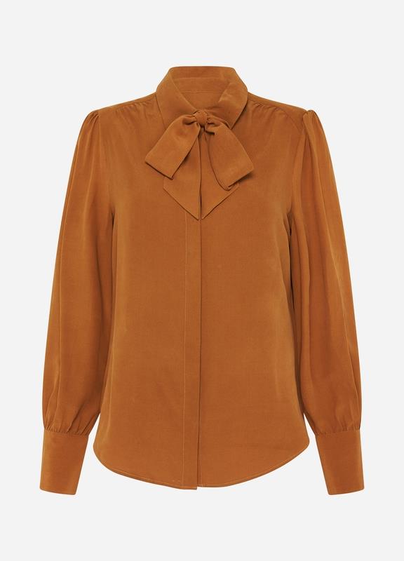 Marcs Pussybow Silk Shirt