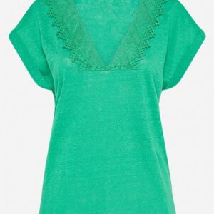 Marcs Linen & Lace Top