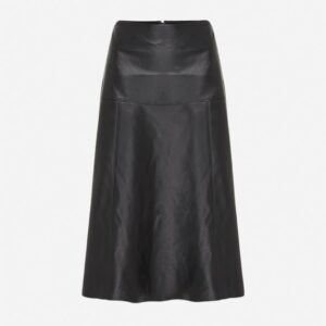 Marcs Jessica Leather Midi Skirt