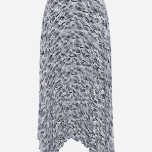 Marcs Zebra Pleat Skirt