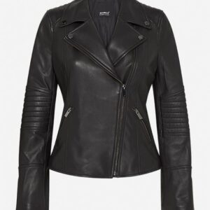 Marcs Chrissie Leather Biker Jacket