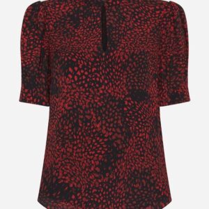 Marcs Animal Swirl Viscose Top