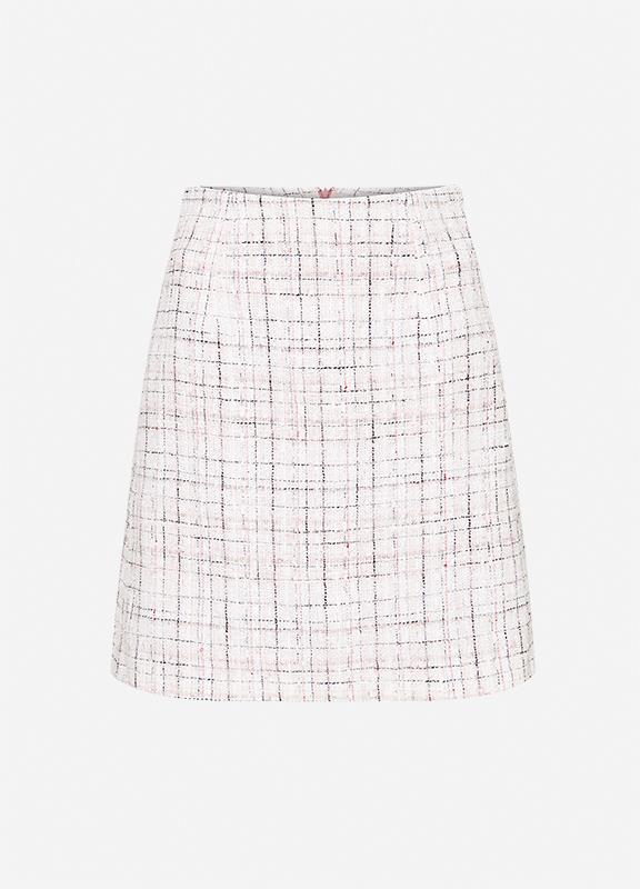 Marcs Tiana Tweed Skirt