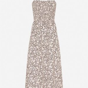 Marcs Wild One Shirred Silk Dress