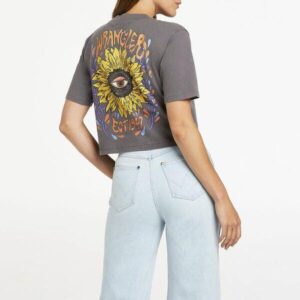 Wrangler Eye Flora Crop Graphic Tee